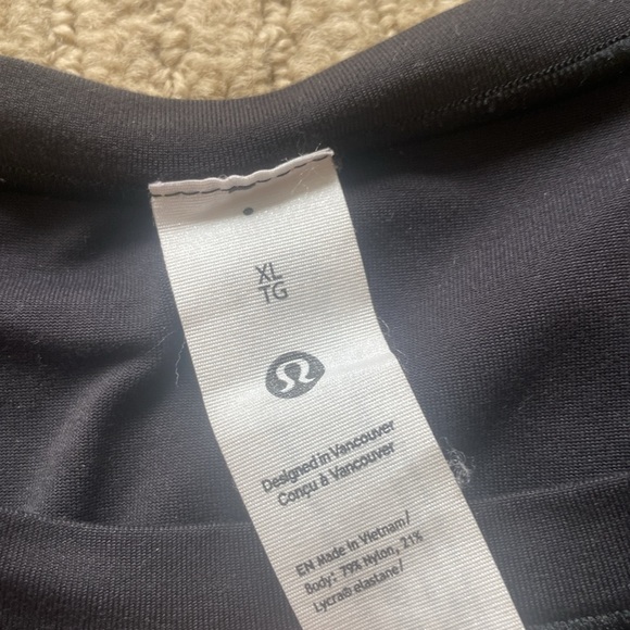 Lululemon Wundermost Ultra-Soft Nulu Crewneck Long-Sleeve, Black, XL - Picture 3 of 8